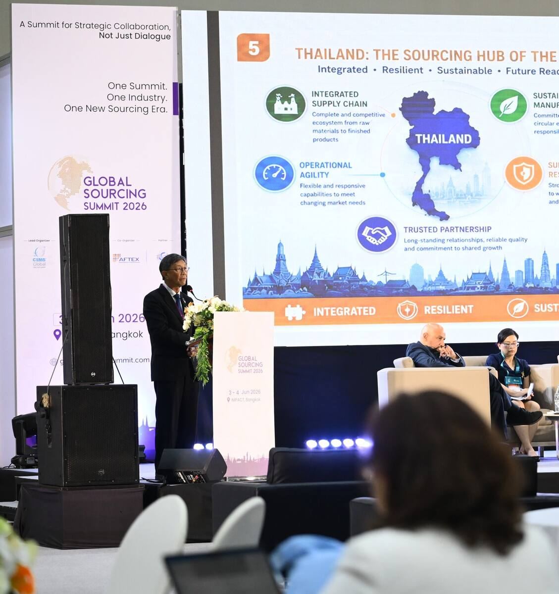 Global Sourcing Summit 2026 keynote stage